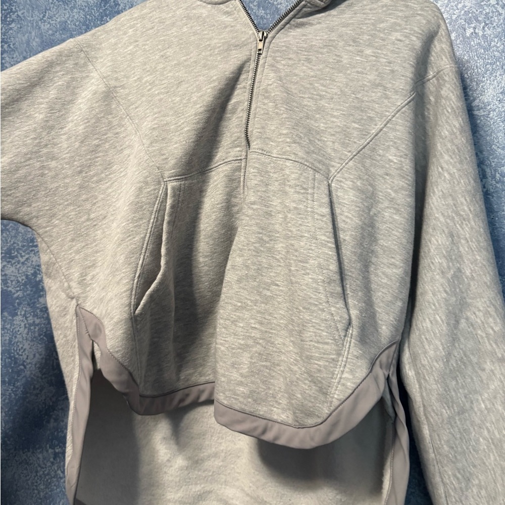 Forever 21 Light Gray Men's Zip Up Sweater